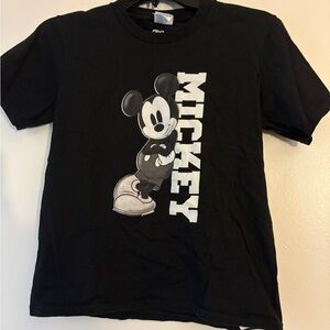 Disney Black Mickey Mouse Kids Tee